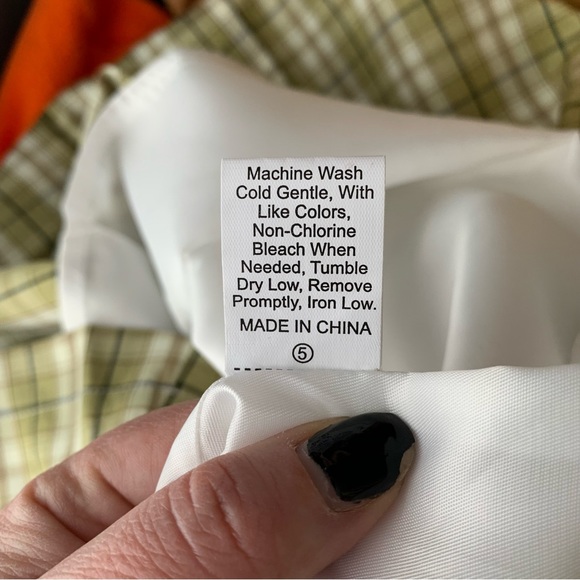 SHEIN JACKET AND SKIRT SET TARTAN PRINT SIZE 0XL - Picture 9 of 12